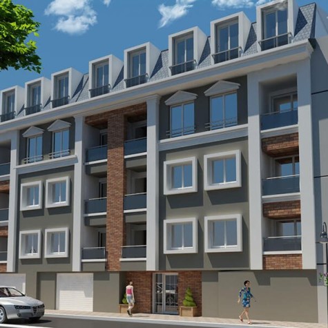 Kaplanlar Sokak Kız Apart Projesi